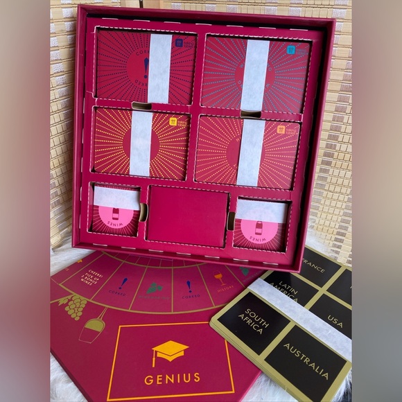 🔷The Wine Game A Board Game For Wine Lovers 2-6 Players New Open Box - Picture 4 of 4